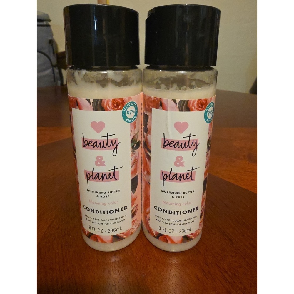 X2 Love Beauty and‎ Planet Murumuru Butter & Rose Conditioner Color Treated Hair
